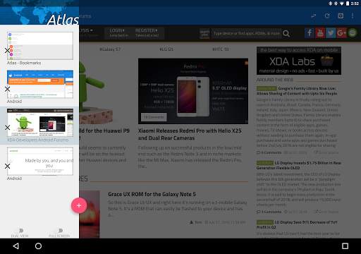 Atlas Web Browser screenshot 9