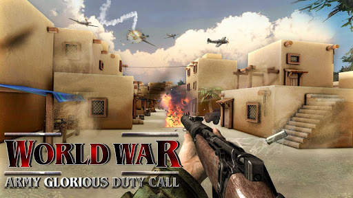 World War Army Glorious Duty : WW2 Shooter Offline screenshot 1