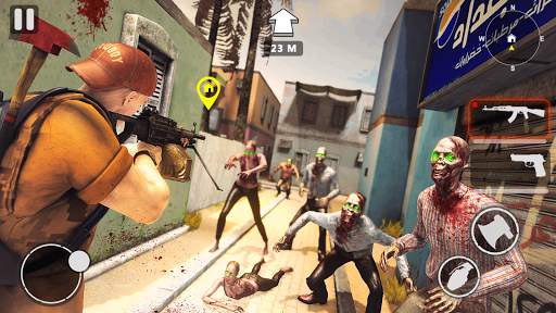 Death Invader: Zombie Survival Shooting Game screenshot 15