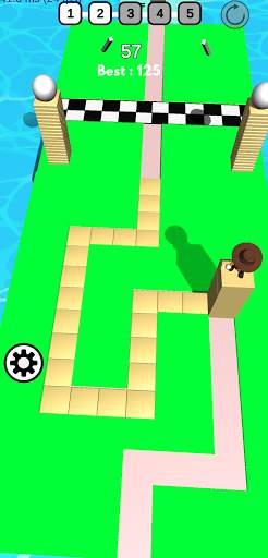 Stack Dash: Stacky and Swipe Tower скриншот 1