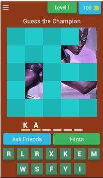 Mobile Legends : Hero Quiz screenshot 1