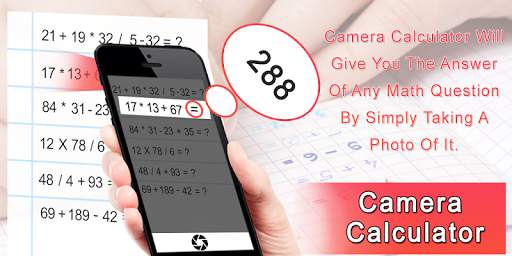 Photo Cam Math Calculator - Camera Calculator screenshot 1