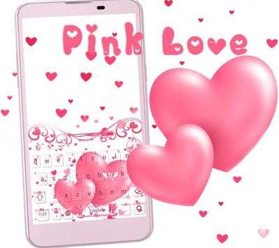 ROSE PINK LOVE HEART Live Wallpaper Theme screenshot 1