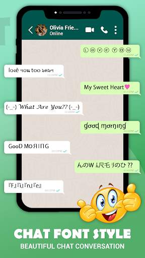 Chat Styles Cool Font & Stylish Text for WhatsApp screenshot 2