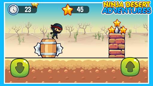 Ninja Desert Adventures screenshot 4