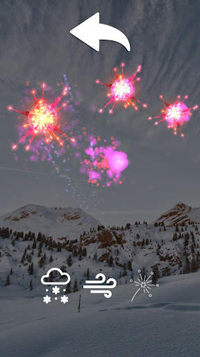 Fireworks simulator screenshot 3