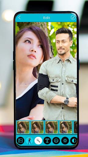 Selfie With Tiger Shroff - photo editor screenshot 3