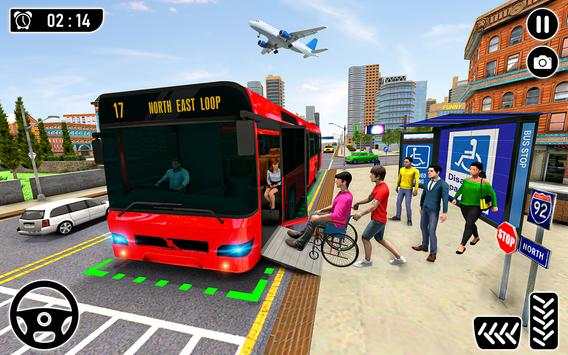 Modern City Coach Bus Simulator: Bus Driving Games screenshot 1