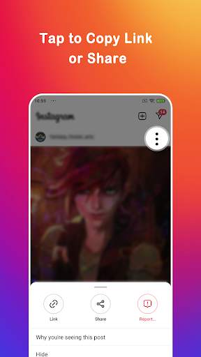 Downloader for Instagram screenshot 1