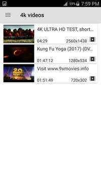 Full Hd Video Player new - Play 4K Video screenshot 7