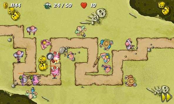 Swamp Defense Lite screenshot 3