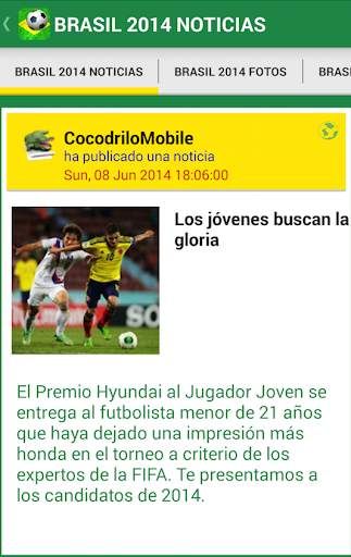 Brazil  World Cup 2014 Mobile screenshot 20