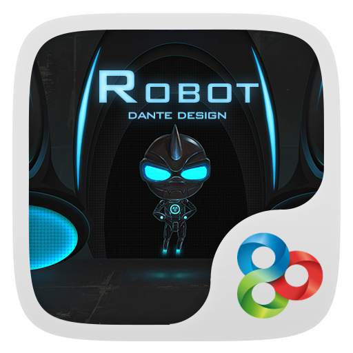Robot GO Launcher Theme v1.0