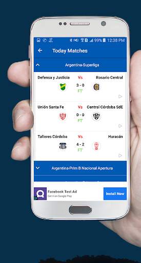 Live Football Scores screenshot 3