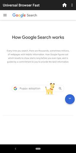 Universal Browser Fast screenshot 1