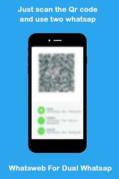 Whatsweb for dual whatsap screenshot 1