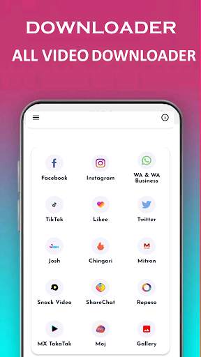 Downloader - Free All Video Downloader App 2022 screenshot 1