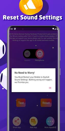 Headphone mode off screenshot 4