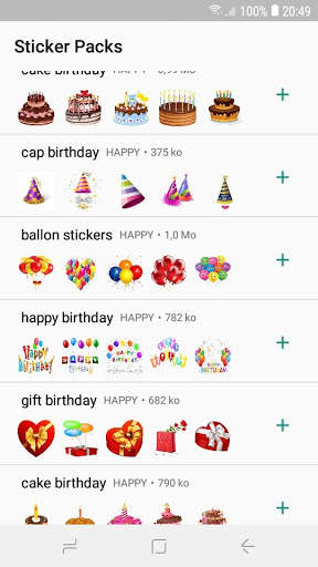 Happy Birthday Stickers for WhatsApp-WAStickerApps screenshot 5