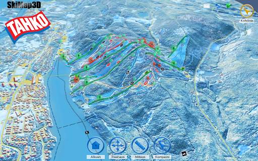 SkiMap3D Tahko screenshot 4