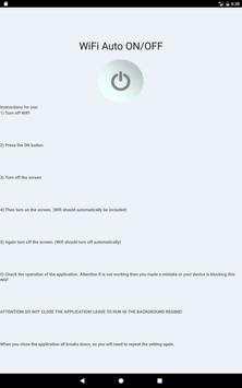 WiFi Auto ON/OFF screenshot 3