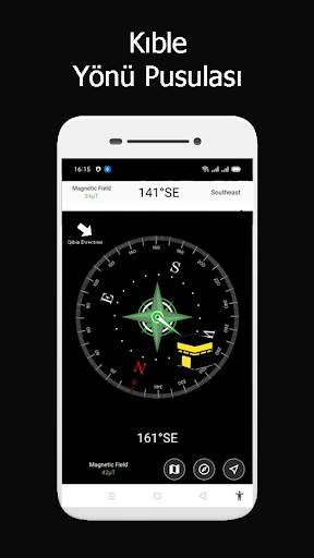 Kıble pusulası - Kıble yönü screenshot 1