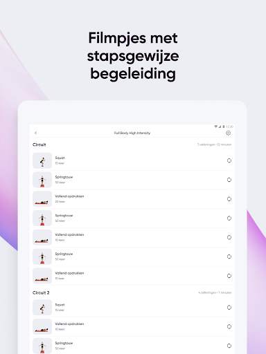 Sweat: Fitnessapp voor vrouwen screenshot 14