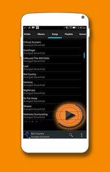 Black Music Player Pro screenshot 3