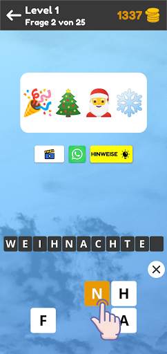 Quiz: Emoji-Spiel, Errate das Emoji-Rätsel screenshot 2