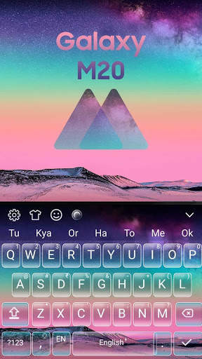 Keyboard Theme for Galaxy M20 screenshot 4