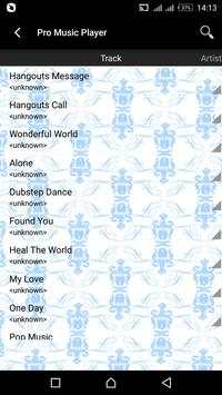 Pro Music Player screenshot 1