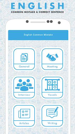 English common mistake & correct  sentences screenshot 2
