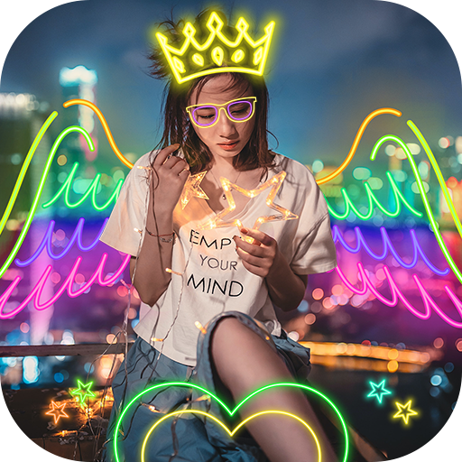 Neon Photo Editor, Auto Adjust Neon Effect onPhoto icon