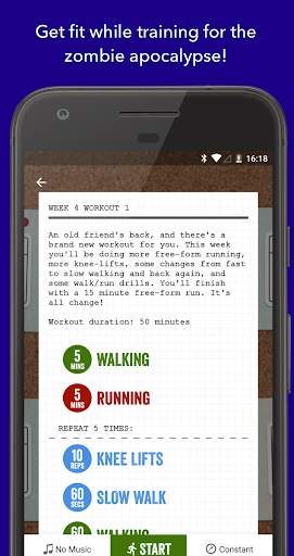 Zombies, Run! 5k Training (Free) screenshot 1