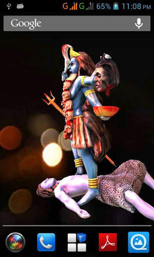 3D Maa Kali Live Wallpaper screenshot 7