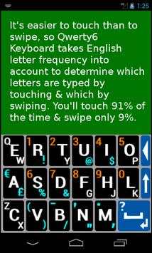 Qwerty6 Keyboard screenshot 2