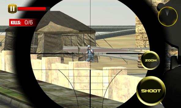 Desert Militer Sniper Perang screenshot 7