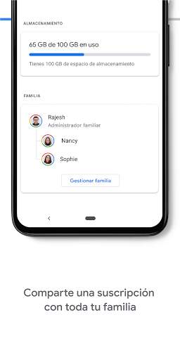 Google One screenshot 5