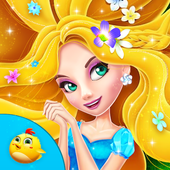 Princess Doll Long Hair Salon icon