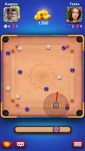 Carrom King™ screenshot 1