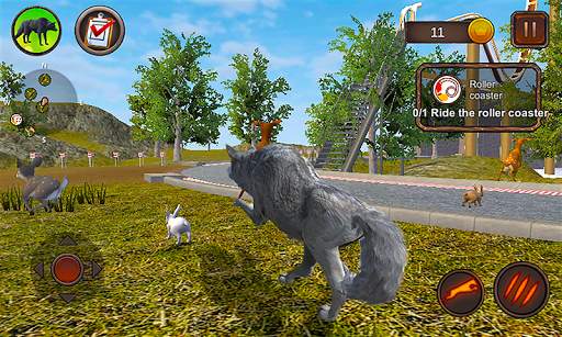 Simulator Anjing Serigala screenshot 6