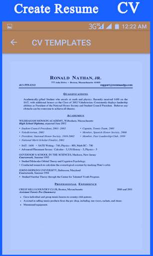 CV Maker, Professional Resume screenshot 3