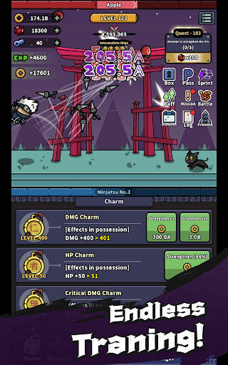 IDLE Fiery Ninja screenshot 13