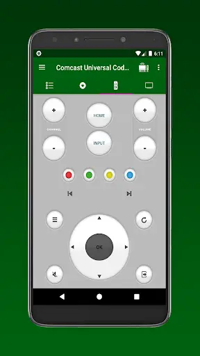 Universal codes for Comcast (Smart Control) screenshot 2