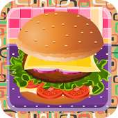 burger cooking academy icon