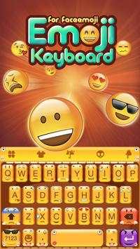 Emoji Keyboard Theme -Facemoji screenshot 1