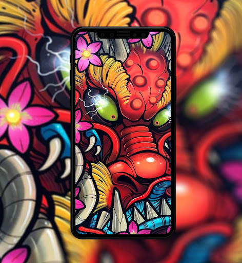 Graffity & Doodle Art wallpaper screenshot 2