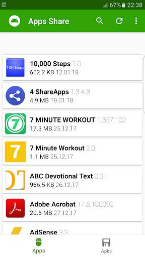 Apps Share screenshot 1