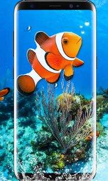 Koi Fish Live Wallpaper 2018: Aquarium Background screenshot 1