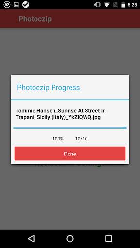 Photoczip Lite Compress Image screenshot 3